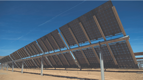 Bifacial Modules on single axis tracker